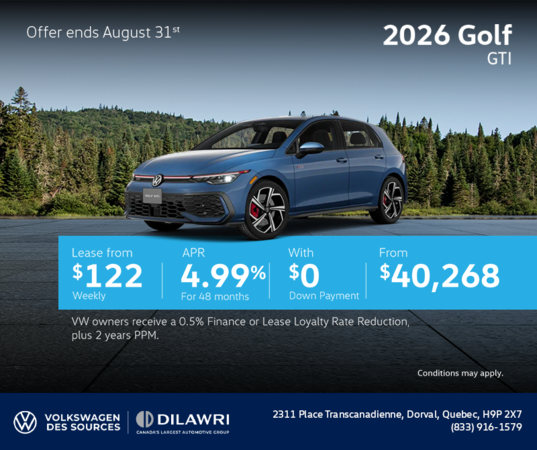 2026 Volkswagen Golf GTI