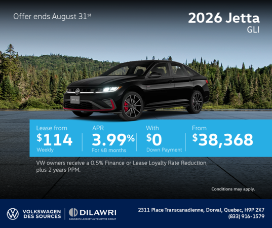2026 Volkswagen Jetta GLI
