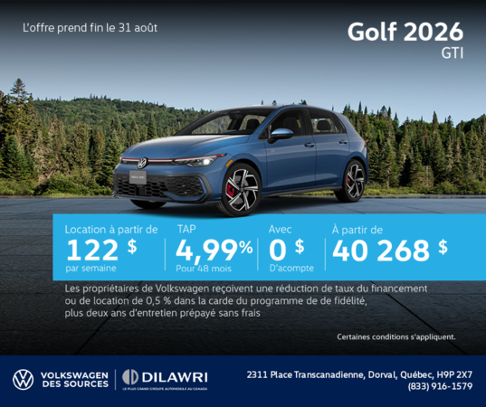 Volkswagen Golf GTI 2026