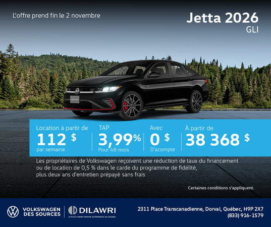 Volkswagen Jetta GLI 2026