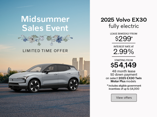 The Volvo EX30