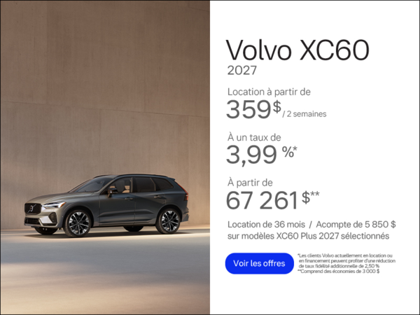 Le Volvo EX60 2027