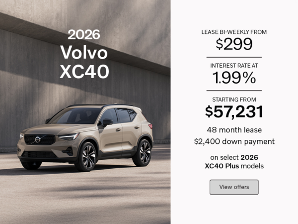The 2026 Volvo XC40 Plus