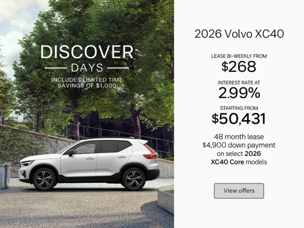 The 2026 Volvo XC40 
