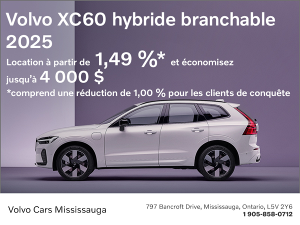 Le Volvo XC60 Plus 2025