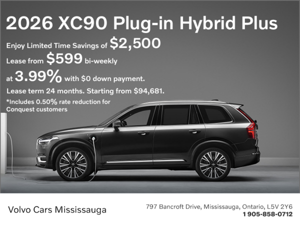 Le Volvo XC90 Hybride Branchable 2026
