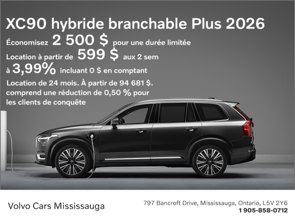 The 2026 Volvo XC90 Plug-In Hybrid