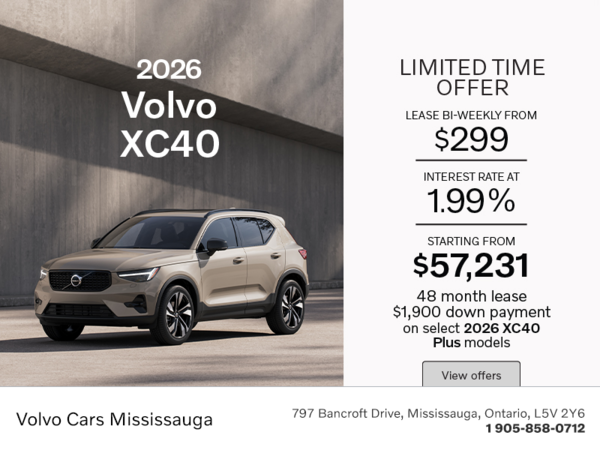 The 2026 Volvo XC40 Plus