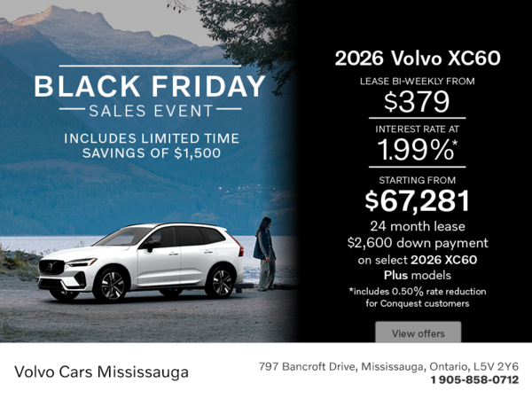 The 2026 Volvo XC60 Plus