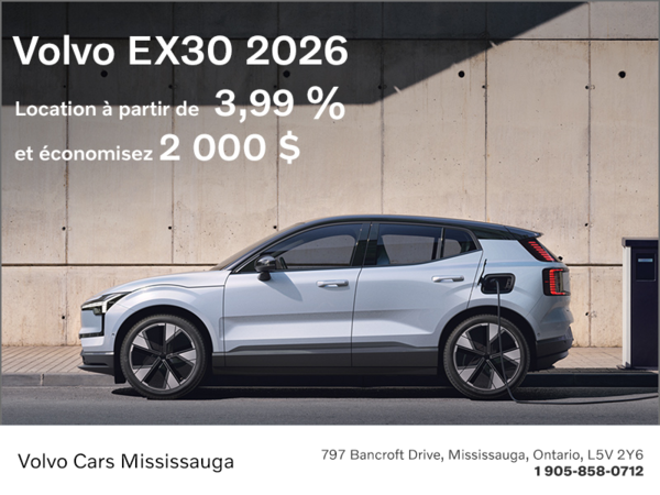 Le Volvo EX30 2026