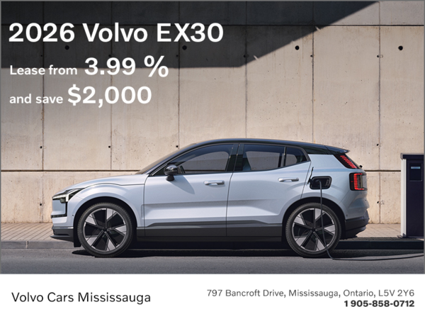 The 2026 Volvo EX30 