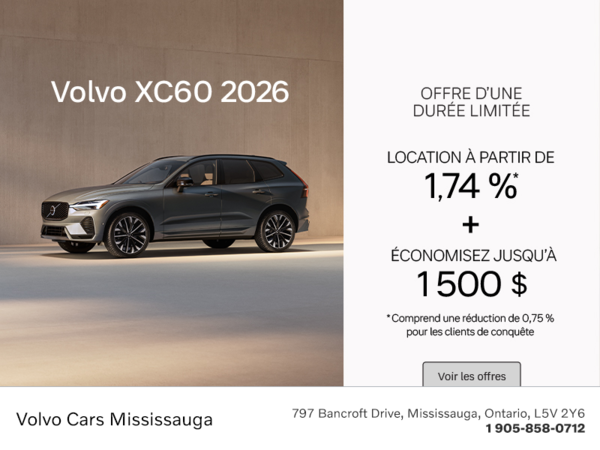 Le Volvo XC60 2026