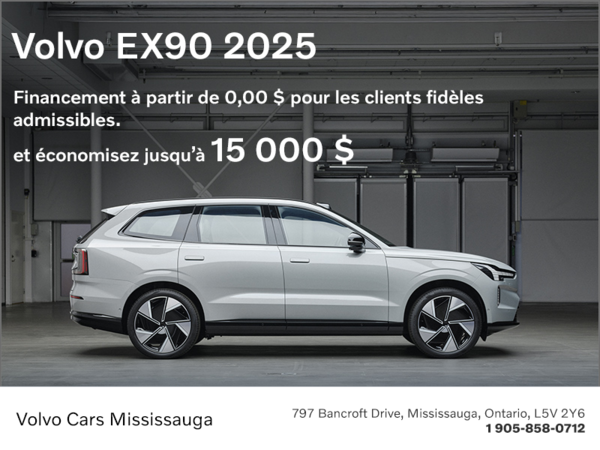 Le Volvo EX90 2025