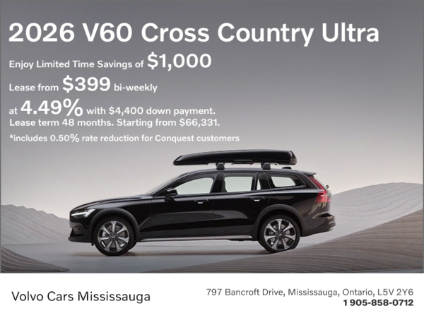 The 2026 Volvo V60 Cross Country