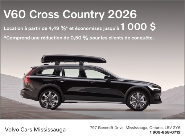 Le Volvo V60 Cross Country 2026