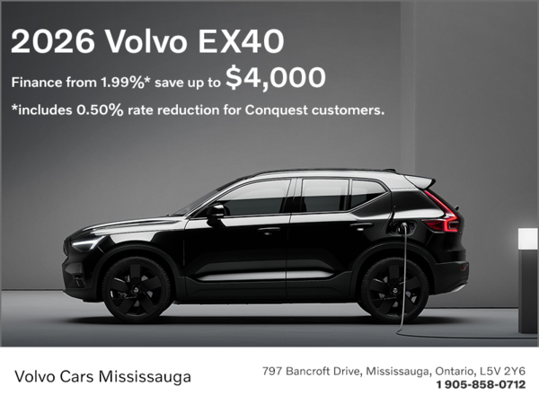 The 2026 Volvo EX40 