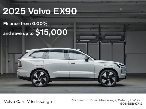 The Volvo EX90 2025