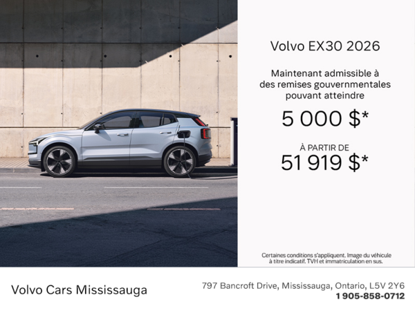 Le Volvo EX30 2026