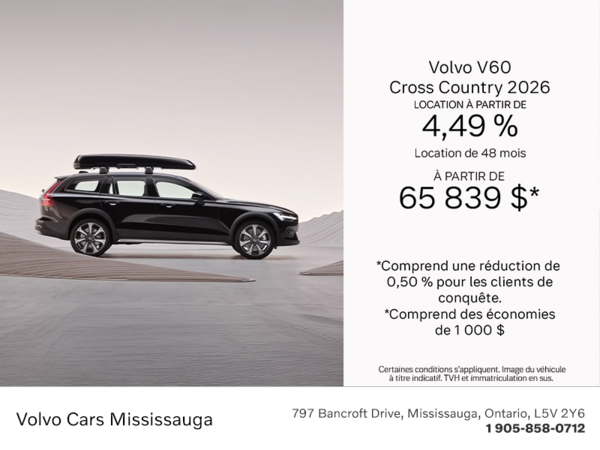 Le Volvo V60 Cross Country 2026