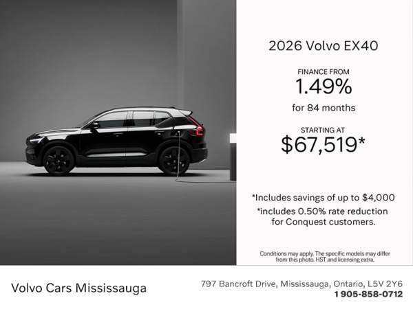 The 2026 Volvo EX40 