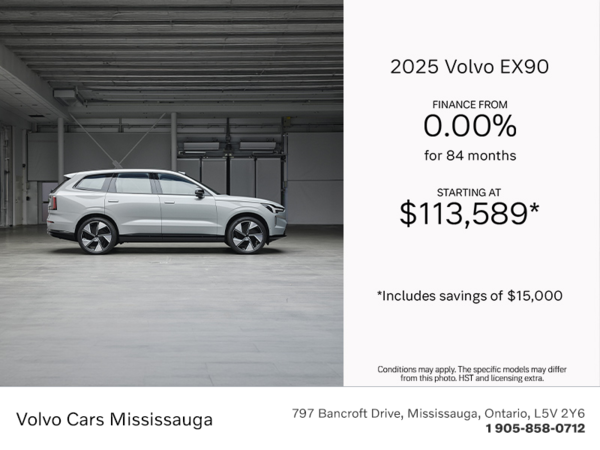 The Volvo EX90 2025