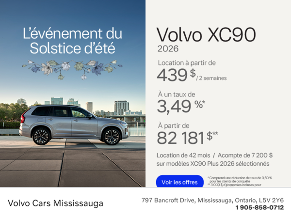 Le Volvo XC90 2026