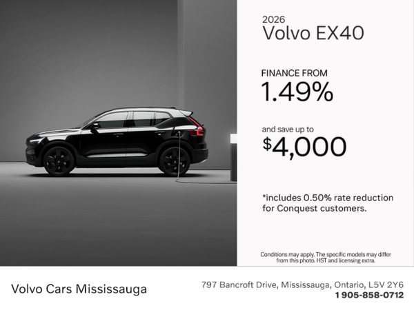 The 2026 Volvo EX40 