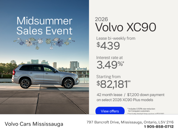 The 2026 Volvo XC90