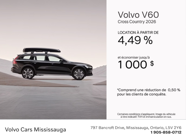 Le Volvo V60 Cross Country 2026