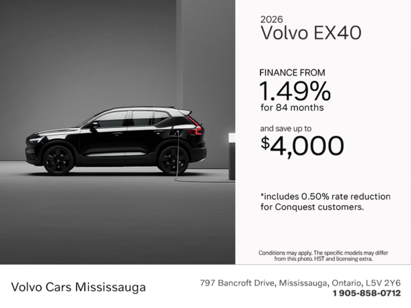 The 2026 Volvo EX40 