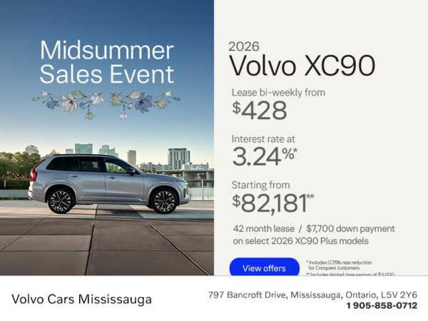 The 2026 Volvo XC90