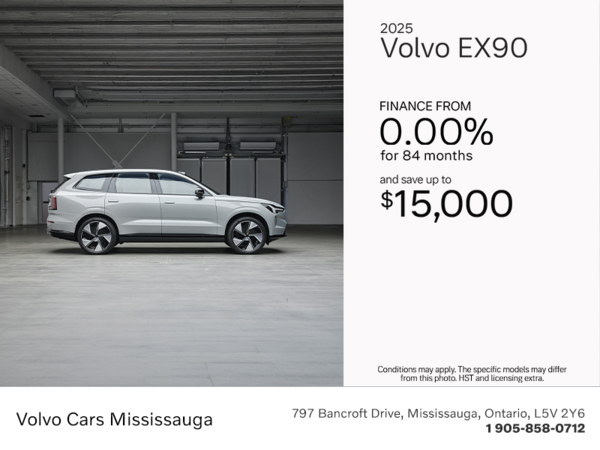 The Volvo EX90 2025
