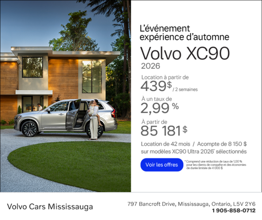 Le Volvo XC90 2026
