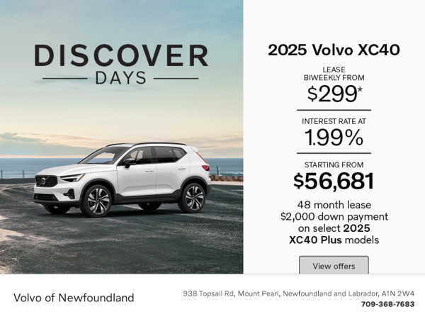 The 2025 Volvo XC40