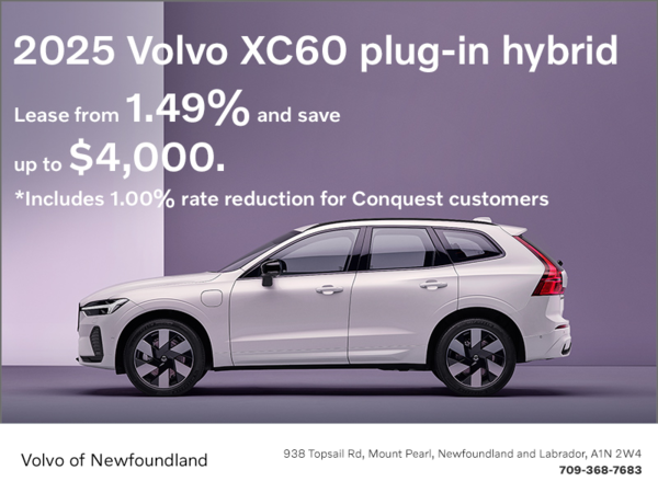 2025 Volvo XC60 plug-in hybrid