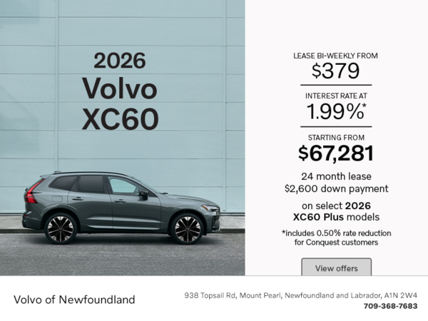 2026 Volvo XC60 Plus