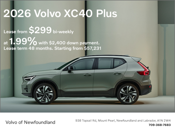 The 2026 Volvo XC40 Plus