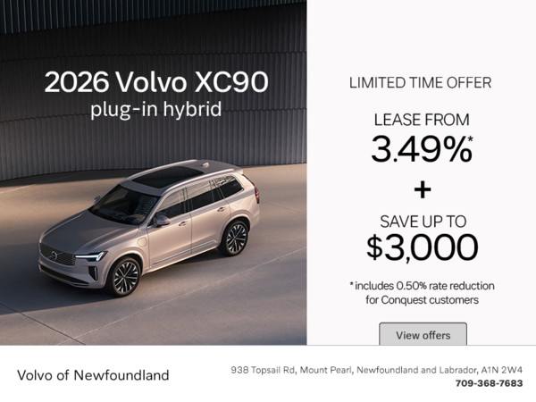 The 2026 Volvo XC90 Plug-in Hybrid Plus