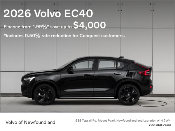 The 2026 Volvo EC40 