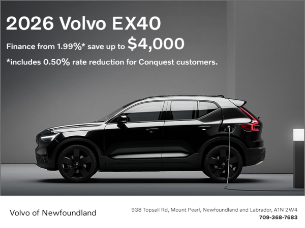 The 2026 Volvo EX40 