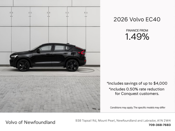 The 2026 Volvo EC40 