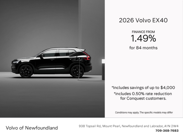 The 2026 Volvo EX40 
