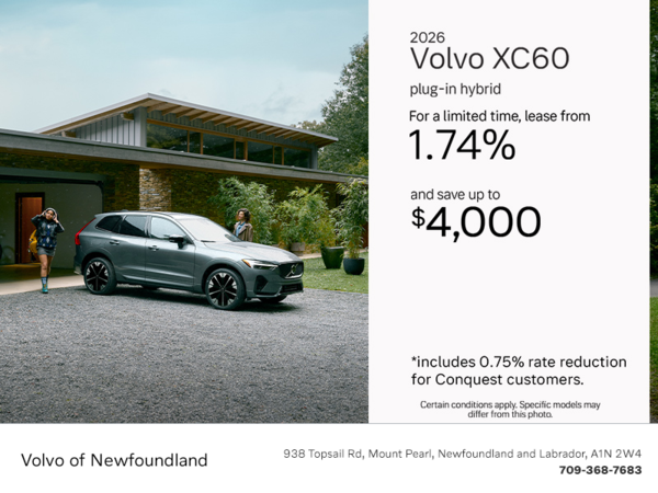 2026 Volvo XC60 Plug-in Hybrid