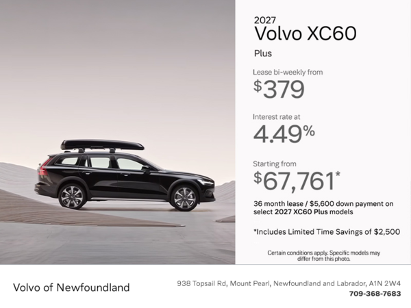 2027 Volvo XC60