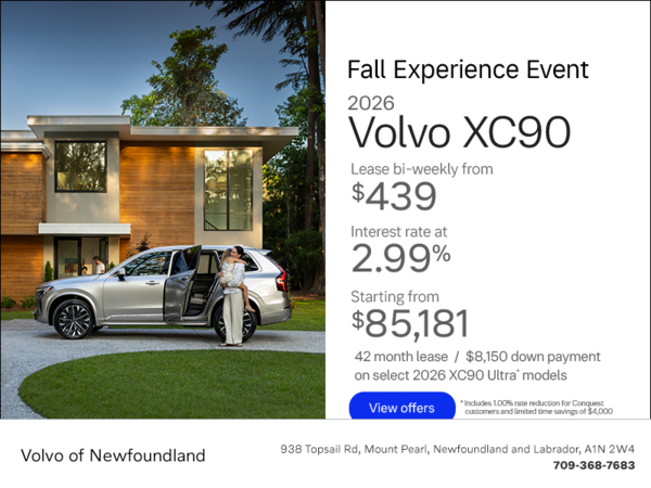 The 2026 Volvo XC90