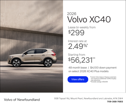 2026 Volvo XC40