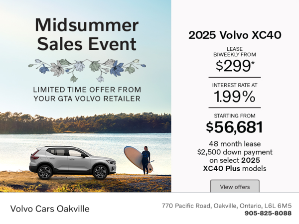 The 2025 Volvo XC40