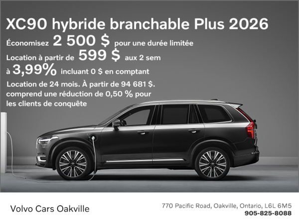 The 2026 Volvo XC90 Plug-In Hybrid