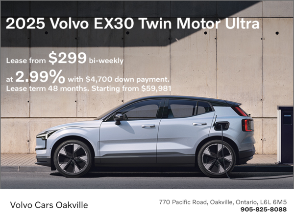 The 2025 Volvo EX30 Twin Motors Ultra