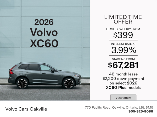 The 2026 Volvo XC60